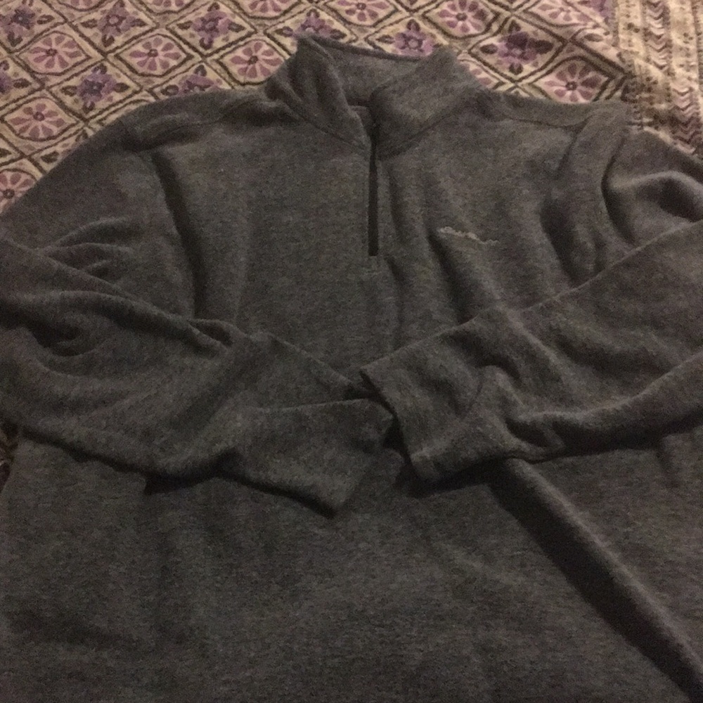 Eddie Bauer grey fleece XL
